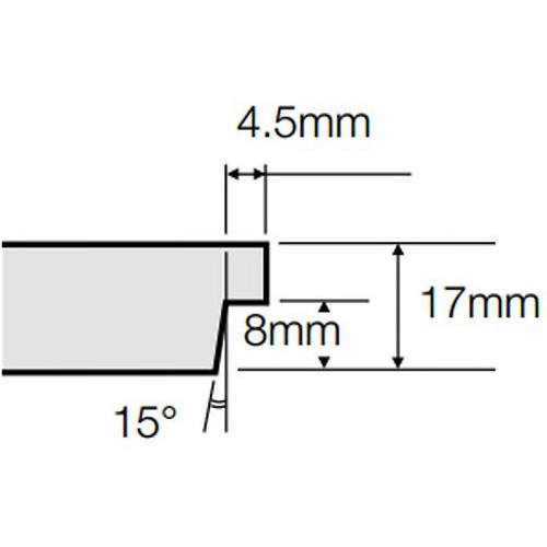 Потолочная плита БИОГУАРД АКУСТИК BIOGUARD ACOUSTIC Tegular 15 (MicroLook) 600x600x17