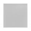 Потолочная алюминиевая кассета AP600 Board белый матовый А903 перф. F d=1,5 600x600x15