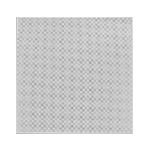 Потолочная алюминиевая кассета AP600 Board белый матовый А903 перф. F d=1,5 600x600x15
