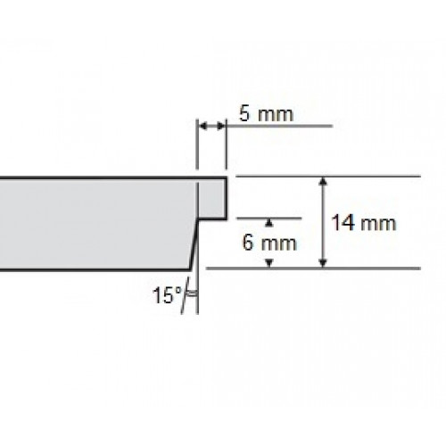 Потолочная плита РИТЕЙЛ RETAIL Tegular 15 (Microlook) 1200x600x14