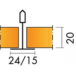 Потолочная плита Школа A 1200x600x20