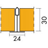 Потолочная плита ИНДАСТРИАЛ ОПАЛ INDUSTRIAL OPAL A 1200x600x30